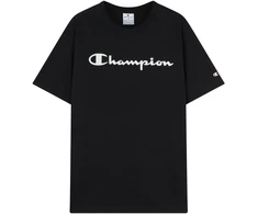 Vyriški marškinėliai Champion SS Tee juoda 221814 KK001 (S)