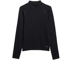 Vyriški marškinėliai longsleeve 4F M417 tamsiai juoda 4FWAW25TFLOM417 20S (L/XL)