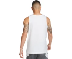 Vyriški marškinėliai Nike Club Tank balta BQ1260 100 (L)