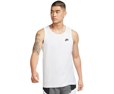 Vyriški marškinėliai Nike Club Tank balta BQ1260 100 (L)