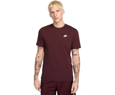 Vyriški marškinėliai Nike Club Tee bordo spalvos AR4997 652 (2XL)