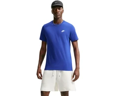 Vyriški marškinėliai Nike Club Tee mėlyna AR4997 417 (2XL)