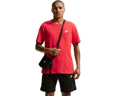 Vyriški marškinėliai Nike Club Tee raudona AR4997 657 (M)