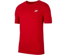 Vyriški marškinėliai Nike Club Tee raudona AR4997 657 (M)
