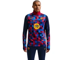 Vyriški marškinėliai Nike FC Barcelona Strike Home mėlyna-raudona IQ1301 621 (M)