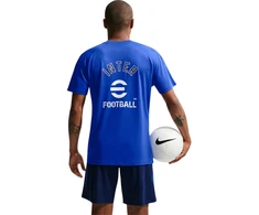 Vyriški marškinėliai Nike Inter Milan Strike mėlyna II2289 439 (M)
