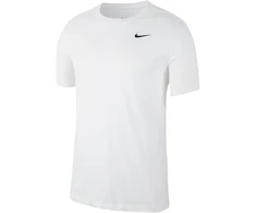 Vyriški marškinėliai Nike Nk Df Te Dfc Crew Solid balta AR6029 100 (M)