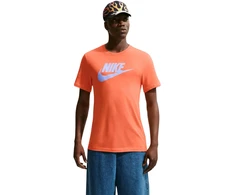 Vyriški marškinėliai Nike Nsw Tee Icon Futura oranžinė AR5004 835 (XL)