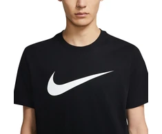 Vyriški marškinėliai Nike Nsw Tee Icon Swoosh juoda DC5094 010 (2XL)