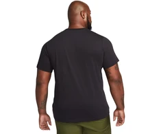 Vyriški marškinėliai Nike Nsw Tee Icon Swoosh juoda DC5094 010 (2XL)
