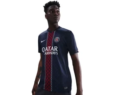 Vyriški marškinėliai Nike PSG Dri-Fit Jersey SS Stadium Home tamsiai mėlyna HJ4593 411 (L)