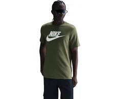 Vyriški marškinėliai Nike Sportswear oliwkowa AR5004 222 (M)