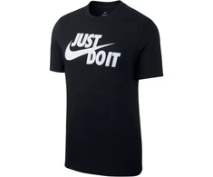 Vyriški marškinėliai Nike Tee Just do It Swoosh juoda AR5006 011 (M)