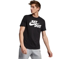 Vyriški marškinėliai Nike Tee Just do It Swoosh juoda AR5006 011 (M)