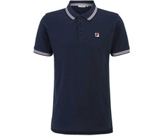 Fila Holdings Vyriški marškinėliai polo Fila Lubbeek tamsiai mėlyna FAM0898 50004 (M)