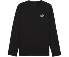 Vyriški marškinėliai Puma ESS No. 1 Logo Longsleeve Tee juoda 682546 01 (L)
