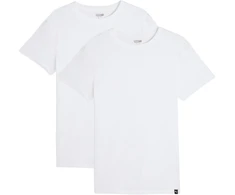Vyriški marškinėliai Puma Everyday Crew Neck Tee 2 vnt. balta 947245 02 (XL)