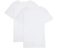 Vyriški marškinėliai Puma Everyday Crew Neck Tee 2 vnt. balta 947245 02 (XL)