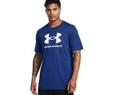 Vyriški marškinėliai Under Armour Sportstyle Logo ciemnoniebieska 1382911 432 (S)
