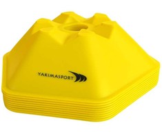 Yakimasport Daugiafunkcinės Šešiakampės Aikštės Žymeklės 10vnt Žalia 10277