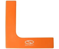 Plokšti aikštelės kampiniai žymekliai 25x25 cm 4 vnt. ryškiai oranžiniai SMJ sport ZPN-O