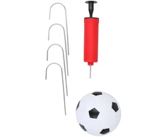 Sulankstomu futbolo vartų + priedų rinkinys 80x60x60cm Dunlop 100982