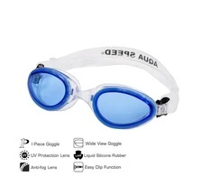 Plaukimo akiniai Aqua-speed Sonic balta ir mėlyna 61