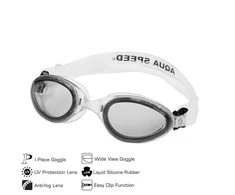Plaukimo akiniai Aqua-speed Sonic balta ir pilka 53