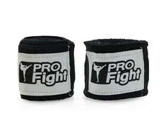 Bandažai Boksui PROFIGHT 4 m, Juodi