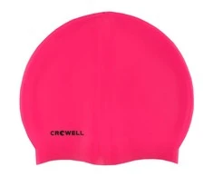 Plaukimo Kepuraitė Silikoninė "Crowell Mono Breeze" Col.3 Rožinė