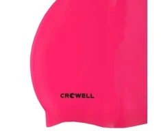 Plaukimo Kepuraitė Silikoninė "Crowell Mono Breeze" Col.3 Rožinė
