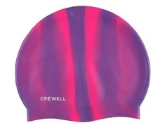 Maudymosi Kepurės Silikonas Crowell Multi Flame Violetinės-Rožinės Spalvos Col.05