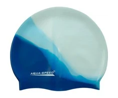 Plaukimo kepuraitė Aqua-Speed Bunt tęczowy kol. 42