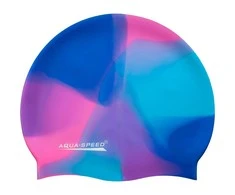 Plaukimo kepuraitė Aqua-Speed Bunt tęczowy kol. 45