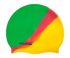 Plaukimo kepuraitė Aqua-Speed Bunt tęczowy kol. 49