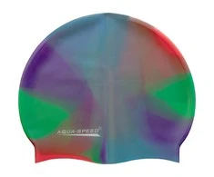 Plaukimo kepuraitė Aqua-Speed Bunt tęczowy kol. 51