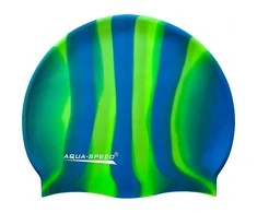 Plaukimo kepuraitė Aqua-Speed Bunt tęczowy kol. 58