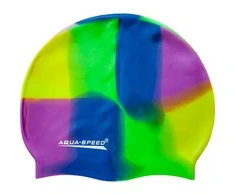 Plaukimo kepuraitė Aqua-Speed Bunt tęczowy kol. 73