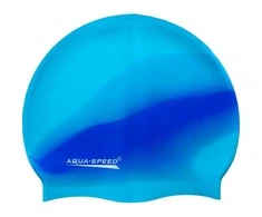 Plaukimo kepuraitė Aqua-Speed Bunt tęczowy kol. 81