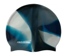 Plaukimo kepuraitė Aqua-Speed Bunt tęczowy kol. 84