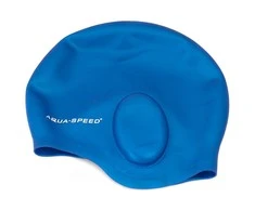 Kepuraitė Aqua-speed Ear Cap 128 mėlyna 01