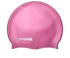 Plaukimo kepuraitė Aqua-Speed Mega rožinė 27 100