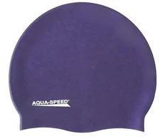 Plaukimo kepuraitė Aqua-Speed Mega tamsiai mėlyna 10 100