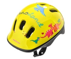 Dviratininko šalmas Meteor KS06 Dino rozm. XS 44-48 cm geltona 24838
