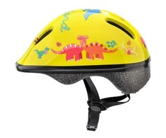 Dviratininko šalmas Meteor KS06 Dino rozm. XS 44-48 cm geltona 24838