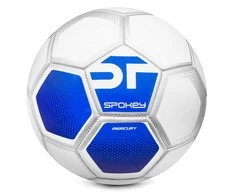 Futbolo Kamuolys Spokey MERCURY, Balta - Mėlyna