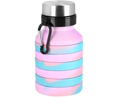 Gertuvė Sulankstomas silikoninis butelis 550 ml Spokey JUMP