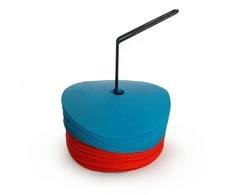 Yakimasport Yakima Sport plokščių žymeklių rinkinys 20 vnt.100383