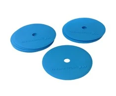 Yakimasport Rinkinys Field Markers Yakima Sport Flat 10 vnt. mėlyna 100583