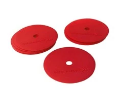 Yakimasport Rinkinys Field Markers Yakima Sport Flat 10 vnt. raudona 100584